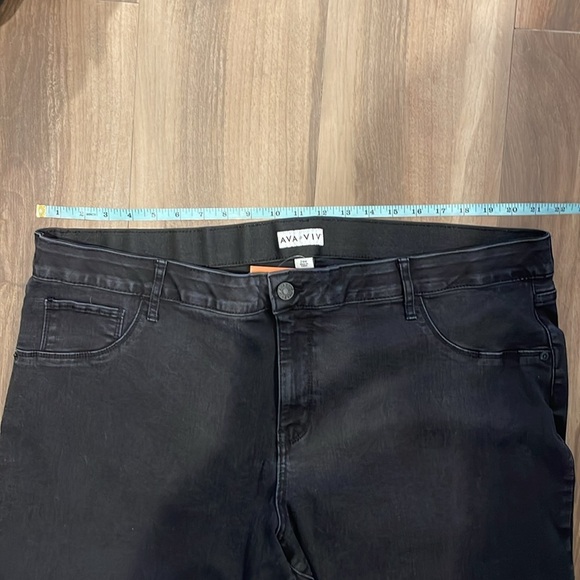 EUC Ava & Vic black Denim pants - Picture 5 of 8